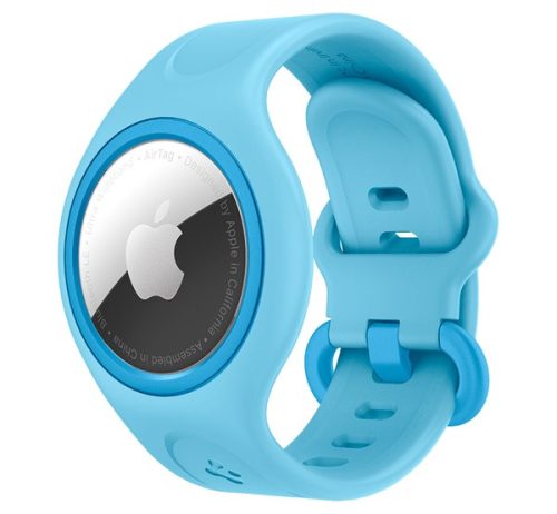 Spigen Play 360 Apple AirTag gyerek karpánt tok, Ocean Blue, kék