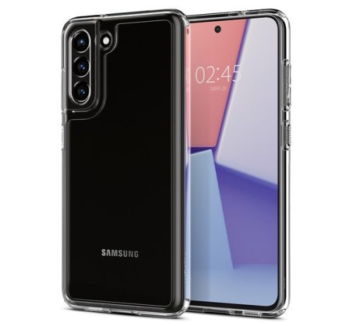 Spigen Ultra Hybrid Samsung Galaxy S21 FE 5G Crystal Clear tok, átlátszó
