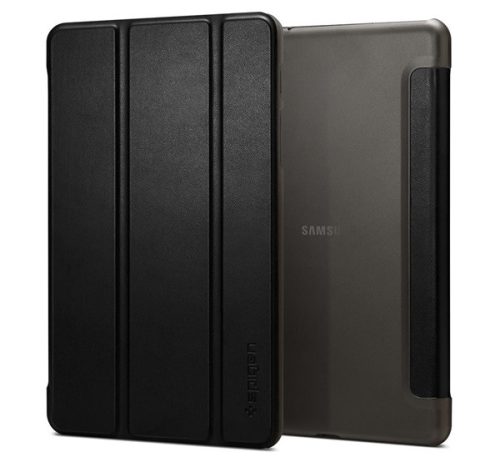 Spigen Smart Fold Galaxy Tab A7 Lite fekete oldalra nyíló tok