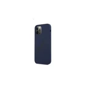   Guess Silicone Vintage Apple iPhone 12/12 Pro hátlap tok, kék