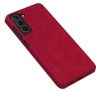Nillkin Qin Samsung Galaxy S21 FE flip tok, piros