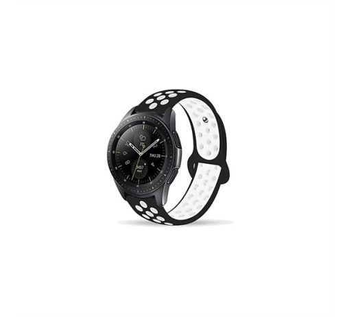 Xprotector lélegző sport szíj Samsung Watch 3 45mm fekete/fehér