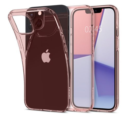 Spigen Crystal Flex Apple iPhone 13 mini Rose Crystal tok, rózsaszín-átlátszó