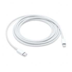   Apple USB-C / Lightning töltő- és adatkábel, 2m, fehér, MQGH2ZM/A Retail dobozos