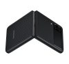 Samsung Galaxy Z Flip3 5G Aramid Cover, gyári tok, fekete, EF-XF711