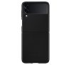 Samsung Galaxy Z Flip3 5G Leather Cover, gyári bőr tok, fekete, EF-VF711