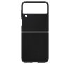 Samsung Galaxy Z Flip3 5G Leather Cover, gyári bőr tok, fekete, EF-VF711