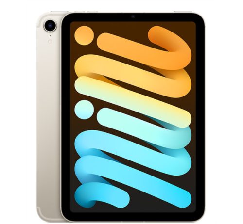 Apple iPad mini 6, 64GB, Wi-Fi + Cellular, Csillagfény
