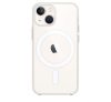Apple iPhone 13 mini MagSafe-rögzítésű műanyag tok, átlátszó