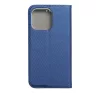 Magnet Apple iPhone 13 Pro mágneses flip tok, kék