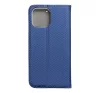 Magnet Apple iPhone 13 mini mágneses flip tok, kék