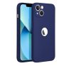 Forcell Soft Apple iPhone 13 szilikon tok, sötét kék
