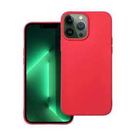 Forcell Soft Apple iPhone 13 Pro Max szilikon tok, piros