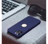 Forcell Soft Apple iPhone 13 Pro Max szilikon tok, sötét kék
