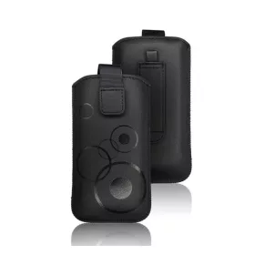   Forcell Deko univerzális tok, XXL (Apple iPhone 13/13 Pro), fekete