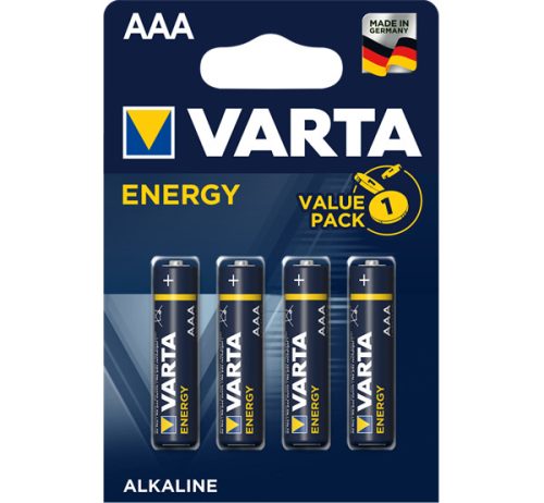 Varta Energy Value Pack AAA Alkáli mikro elem , 4db