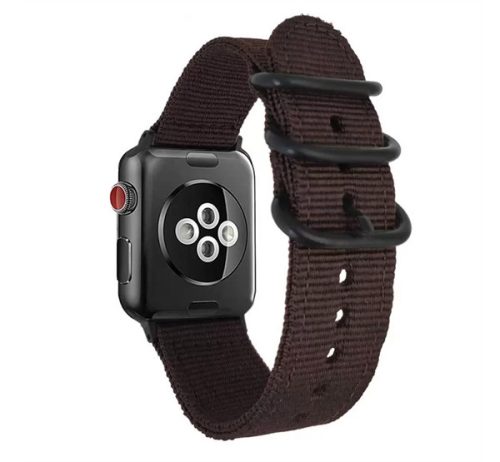 Xprotector szőtt műanyag szíj Apple Watch 38/40mm bordó