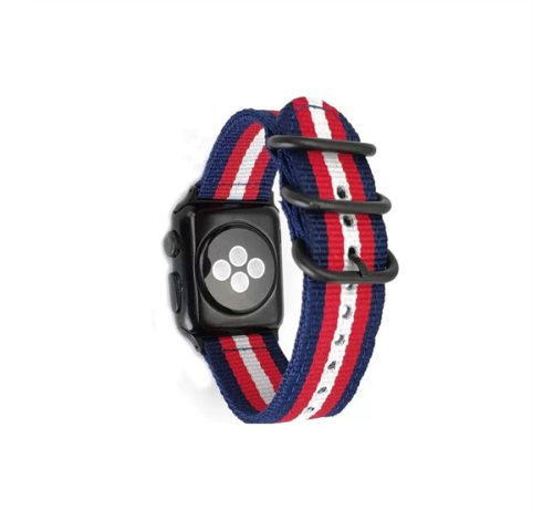 Xprotector szőtt műanyag szíj Apple Watch 38/40mm tricolor