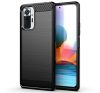 Forcell Carbon hátlap tok Xiaomi Redmi Note 10/10S , fekete