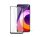 Xiaomi Mi 11 Lite LTE/5G Full Glue Ceramic hajlított tempered glass kijelzővédő üvegfólia, fekete