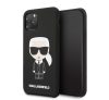 Karl Lagerfeld Iconik Silicone Cover szilikon tok Apple iPhone 11, fekete