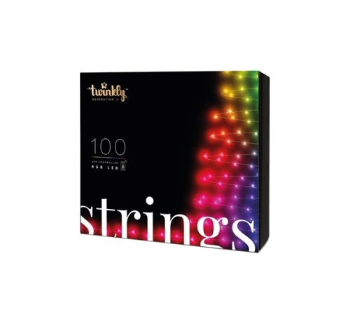 Twinkly Strings okos beltéri karácsonyfa fényfüzér 100 LED RGB, 8m