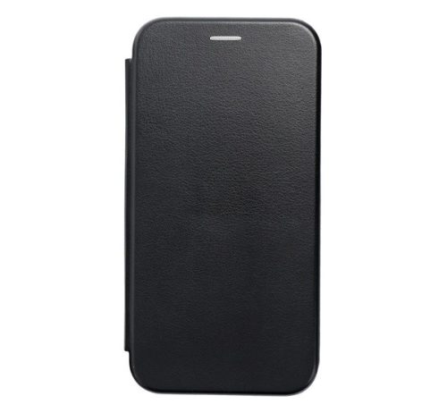 Forcell Elegance oldalra nyíló hátlap tok Samsung Galaxy S22+, fekete