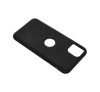 Forcell szilikon hátlapvédő tok Samsung Galaxy S22 Ultra, fekete