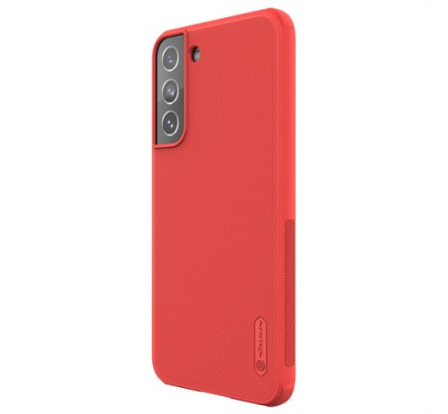 Nillkin Super Frosted Shield Pro Samsung Galaxy S22+ műanyag tok, piros