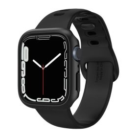 Spigen Thin Fit Apple Watch S7 41mm Fekete tok