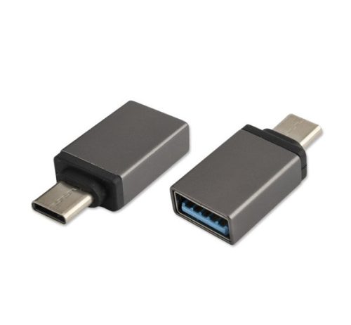 4smarts Passive Type-C - USB 3.0 adapter, szürke