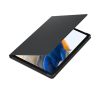 Samsung Galaxy Tab A8 Book Cover gyári flip tok, szürke, EF-BX200PJ