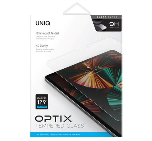 Uniq Optix Clear Apple iPad Pro 12.9" (2018/2020/2021) Tempered kijelzővédő fólia