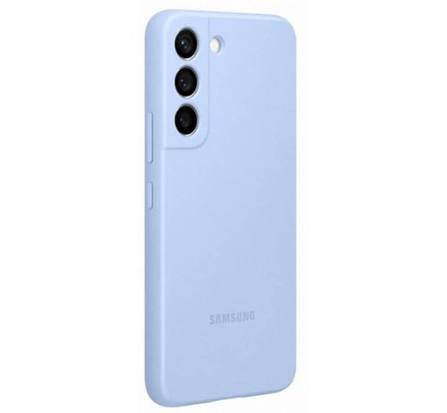 Samsung Galaxy S22 Silicone Cover, gyári szilikon tok, kék, EF-PS901TL