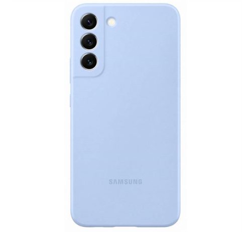 Samsung Galaxy S22+ Silicone Cover, gyári szilikon tok, kék, EF-PS906TL