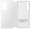 Samsung Galaxy S22 Clear View Cover, gyári flip tok, fehér, EF-ZS901CW