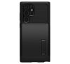 Spigen Slim Armor Samsung Galaxy S22 Ultra Black tok, fekete