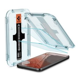   Spigen Glas.tR SLIM EZ Fit Samsung Galaxy S22 tempered kijelzővédő fólia felhelyező kerettel (2db)