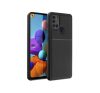 Forcell Noble hátlap tok, Samsung Galaxy A21s, fekete