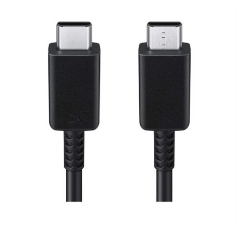 Samsung EP-DX510JB USB-C / USB-C töltő- és adatkábel, 1.8m, 5A, fekete
