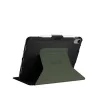 UAG Scout Apple iPad 10.9 2022 / iPad 11 2025 flip hátlap tok, Black-Olive
