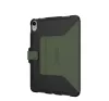 UAG Scout Apple iPad 10.9 2022 / iPad 11 2025 flip hátlap tok, Black-Olive