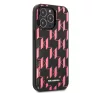 Karl Lagerfeld Monogram Plaque hátlap tok Apple iPhone 13 Pro, rózsaszín