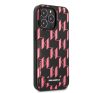 Karl Lagerfeld Monogram Plaque hátlap tok Apple iPhone 13 Pro Max, rózsaszín