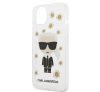 Karl Lagerfeld Ikonik Flower hátlap tok Apple iPhone 13 mini, átlátszó