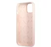 Guess Silicone Line Triangle Apple iPhone 13 mini hátlap tok, rószaszín