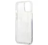 Guess Liquid Glitter Flower Apple iPhone 13 mini hátlap tok, lila