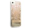 Guess Liquid Glitter Paisley Apple iPhone SE 2022/2020/8/7 hátlap tok, arany