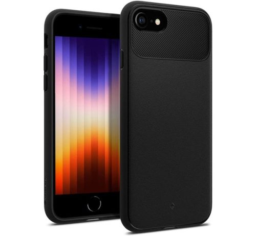 Caseology Vault Apple iPhone SE 2022/2020/8/7 Matte Black tok, fekete