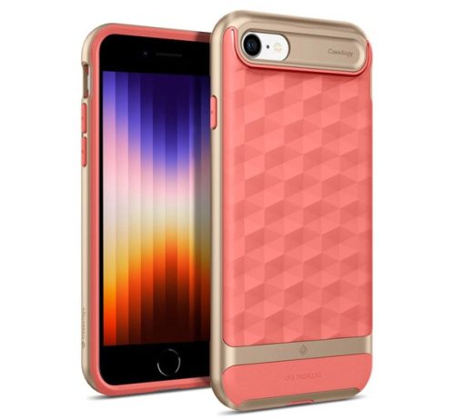 Caseology Parallax Apple iPhone SE 2022/2020/8/7 Coral Pink tok, rózsaszín